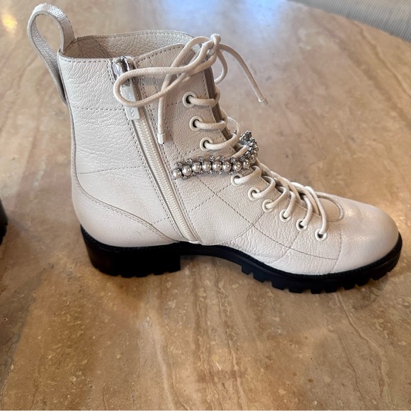 NEW Jimmy Choo Cruz Combat Boots - Picture 10 of 16